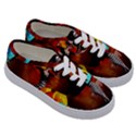 Cute Little Harlequin Kids  Classic Low Top Sneakers View3