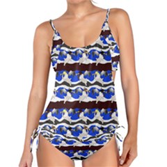 Angels Pattern Tankini Set by bloomingvinedesign