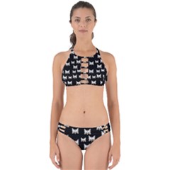 Bats In The Night Ornate Perfectly Cut Out Bikini Set by pepitasart