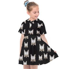 Bats In The Night Ornate Kids  Sailor Dress by pepitasart