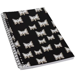 Bats In The Night Ornate 5 5  X 8 5  Notebook by pepitasart