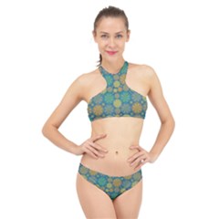 Zappwaits Amusement High Neck Bikini Set by zappwaits