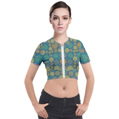 Zappwaits Amusement Short Sleeve Cropped Jacket by zappwaits