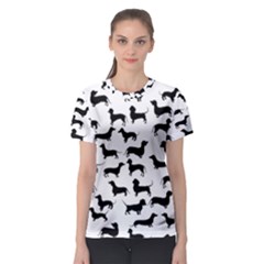 Dachshunds! Women s Sport Mesh Tee