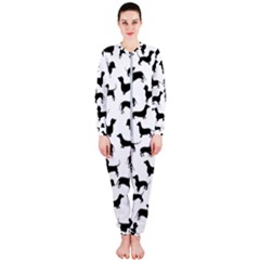 Dachshunds! Onepiece Jumpsuit (ladies)  by ZeeBee