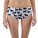 Dachshunds! Reversible Mid-Waist Bikini Bottoms View3