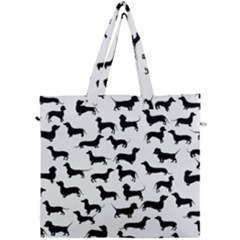 Dachshunds! Canvas Travel Bag by ZeeBee