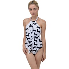 Dachshunds! Go With The Flow One Piece Swimsuit