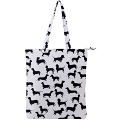 Dachshunds! Double Zip Up Tote Bag