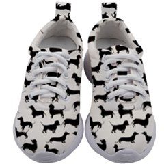 Dachshunds! Kids Athletic Shoes by ZeeBee