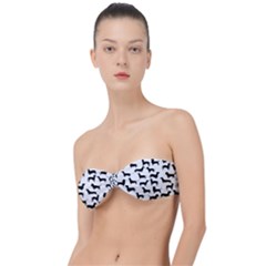 Dachshunds! Classic Bandeau Bikini Top 