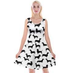 Dachshunds! Reversible Velvet Sleeveless Dress by ZeeBee