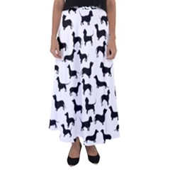 Dachshunds! Flared Maxi Skirt by ZeeBee