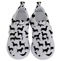 Dachshunds! Kids  Velcro No Lace Shoes by ZeeBee