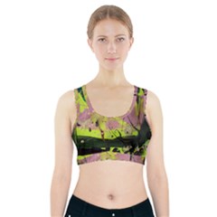 Deep Soul 1 2 Sports Bra With Pocket by bestdesignintheworld