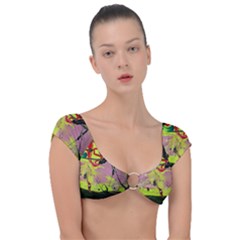 Deep Soul 1 2 Cap Sleeve Ring Bikini Top