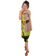 Deep Soul 1 2 Waist Tie Cover Up Chiffon Dress