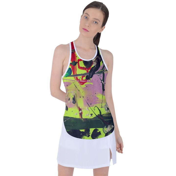 Deep Soul 1 2 Racer Back Mesh Tank Top