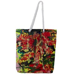 Deep Soul 1 3 Full Print Rope Handle Tote (large) by bestdesignintheworld