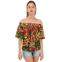 Deep Soul 1 3 Off Shoulder Short Sleeve Top