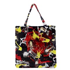 Talk At 7 Eleven 1 1 Grocery Tote Bag by bestdesignintheworld