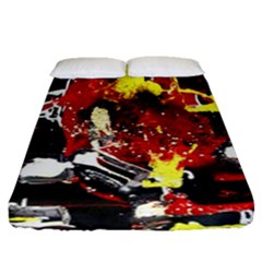 Talk At 7 Eleven 1 1 Fitted Sheet (queen Size) by bestdesignintheworld