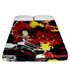 Talk At 7 Eleven 1 1 Fitted Sheet (king Size) by bestdesignintheworld