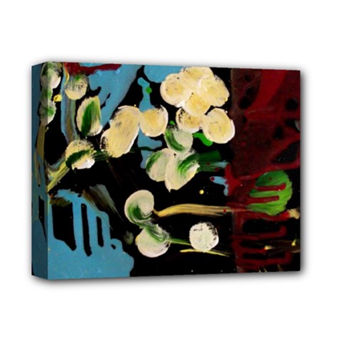 Valley Lilies 1 1 Deluxe Canvas 14  X 11  (stretched) by bestdesignintheworld