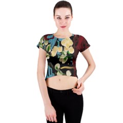 Valley Lilies 1 1 Crew Neck Crop Top