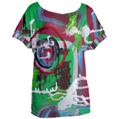 Happy Colors 1 1 Women s Oversized Tee by bestdesignintheworld