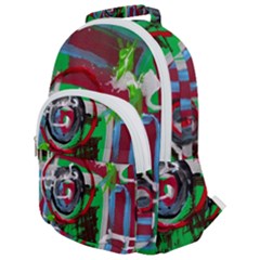 Happy Colors 1 1 Rounded Multi Pocket Backpack by bestdesignintheworld