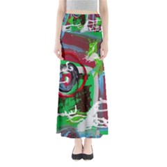 Happy Colors 1 1 Full Length Maxi Skirt by bestdesignintheworld