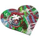 Happy Colors 1 1 Wooden Puzzle Heart View3