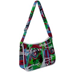 Happy Colors 1 1 Zip Up Shoulder Bag by bestdesignintheworld