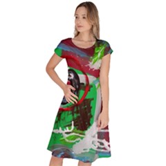 Happy Colors 1 1 Classic Short Sleeve Dress