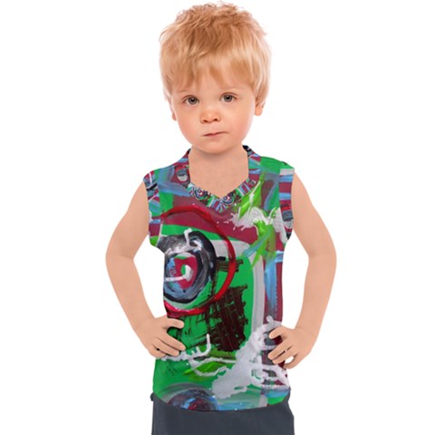 Happy Colors 1 1 Kids  Mesh Tank Top by bestdesignintheworld