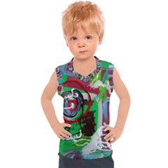 Happy Colors 1 1 Kids  Mesh Tank Top