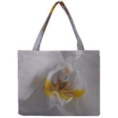 Orchidée Blanche Fleur Mini Tote Bag by kcreatif