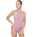 Donuts rose High Neck One Piece Swimsuit View1