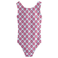 Donuts Rose Kids  Cut-out Back One Piece Swimsuit by kcreatif