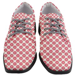 Donuts Rose Women Heeled Oxford Shoes