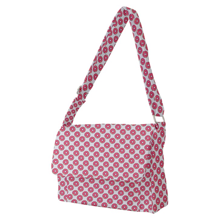 Donuts rose Full Print Messenger Bag (M)