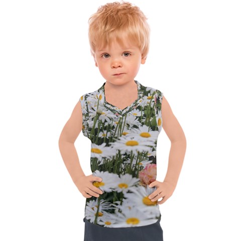 Champs De Marguerites Kids  Mesh Tank Top by kcreatif