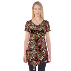 Ab 91 1 Short Sleeve Tunic  by ArtworkByPatrick