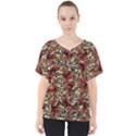 Ab 91 1 V-Neck Dolman Drape Top View1