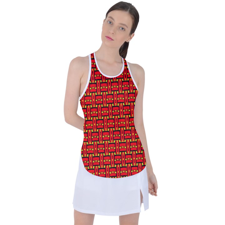 Rby 80 Racer Back Mesh Tank Top