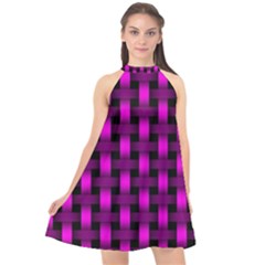 Ab 92 Halter Neckline Chiffon Dress  by ArtworkByPatrick