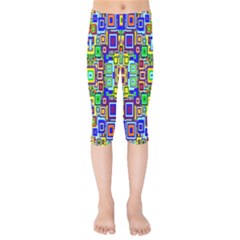 Ab 95 Kids  Capri Leggings  by ArtworkByPatrick