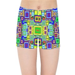 Ab 95 Kids  Sports Shorts by ArtworkByPatrick