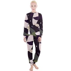 Pattern Formes Vert/noir  Women s Lounge Set by kcreatif